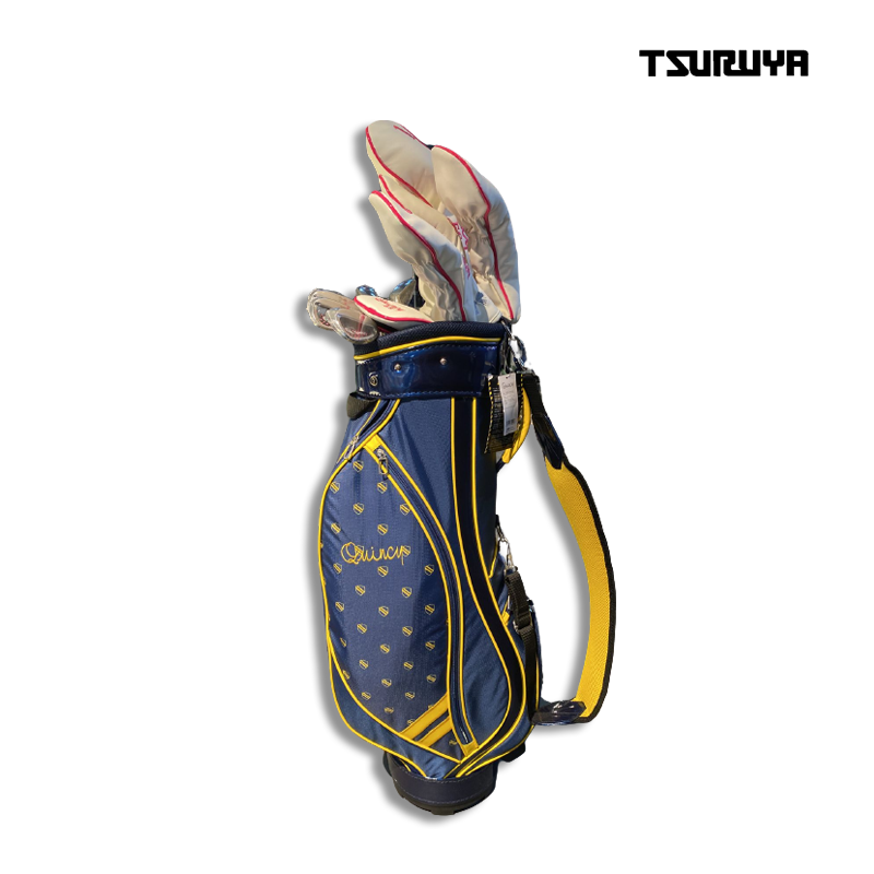 QUINCY E7 LADIES Packaged Golf Set NAVY/YELLOW