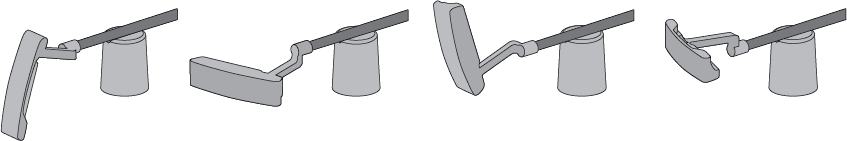 AXEL CENTER OF GRAVITY DISTANCE ZERO Putter 34