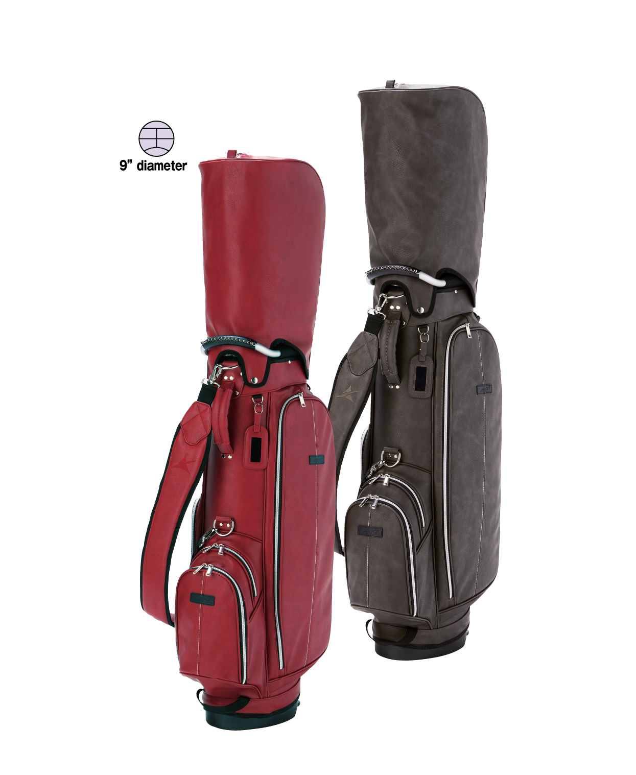 AXEL AXCB-21403CL Golf Bag with Stand