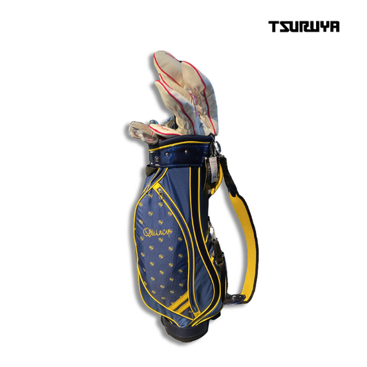 QUINCY E7 LADIES Packaged Golf Set NAVY/YELLOW