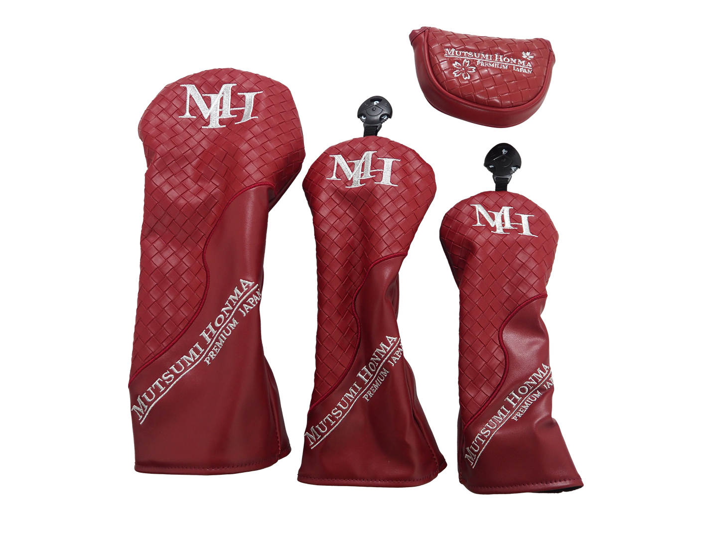 MUTSUMI HONMA Ladies Packaged Golf Set Premium Red