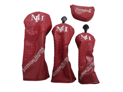 MUTSUMI HONMA Ladies Packaged Golf Set Premium Red