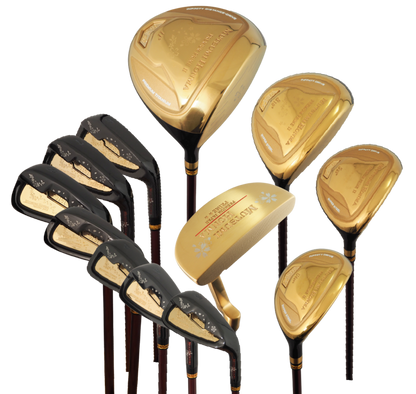 MUTSUMI HONMA Ladies Packaged Golf Set Premium Red